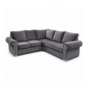 Five seater Olympia Corner Sofa Grey